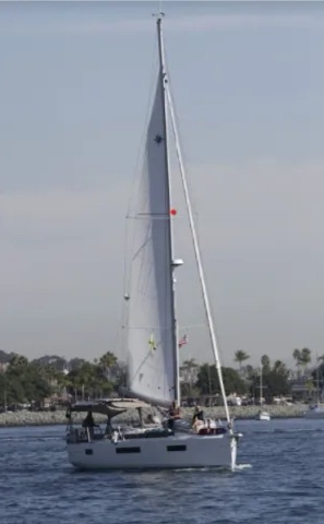 Leaving San Diego on Baja Ha Ha