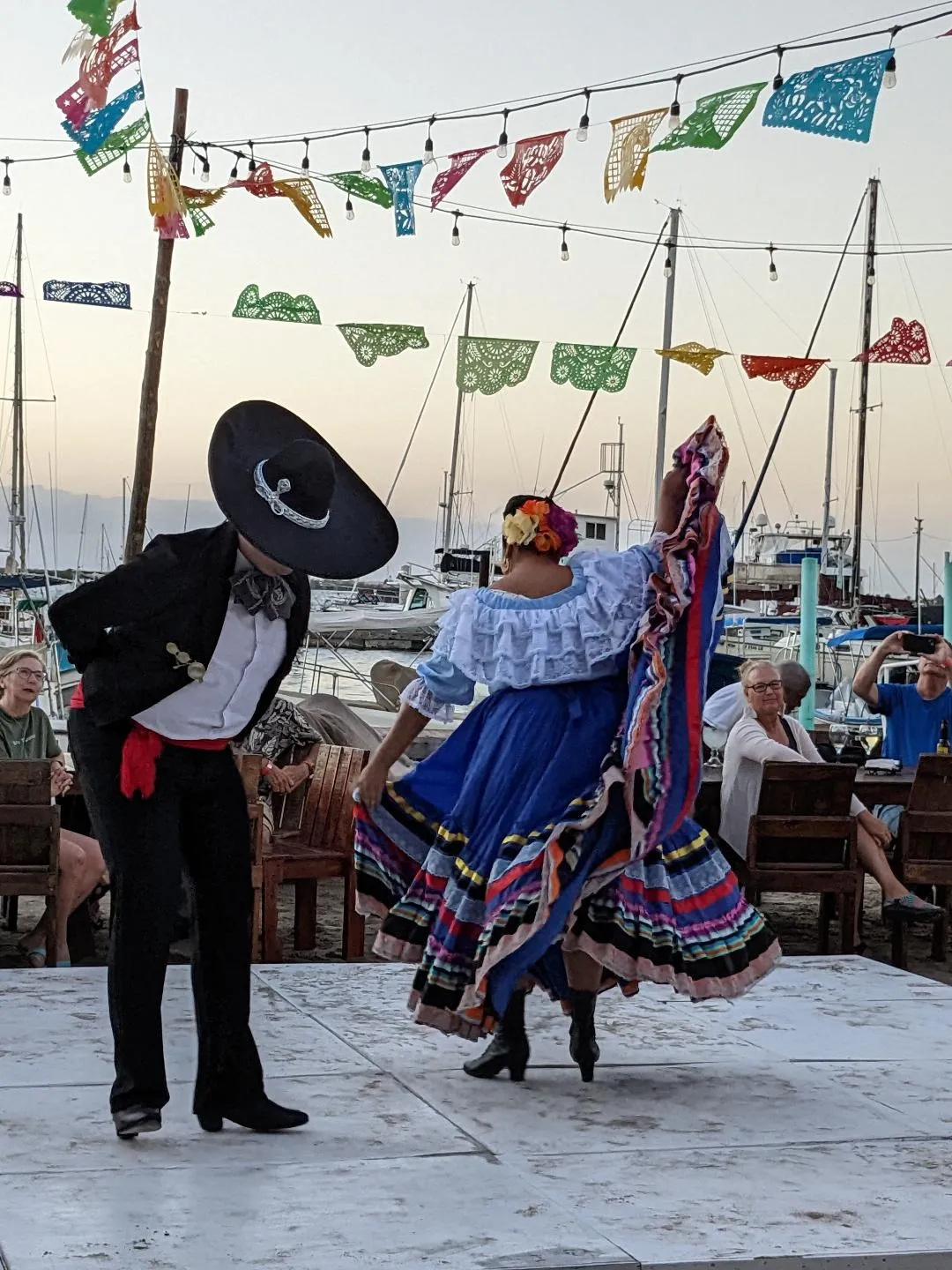 Baja Ha Ha Party celebrating our arrival in La Paz