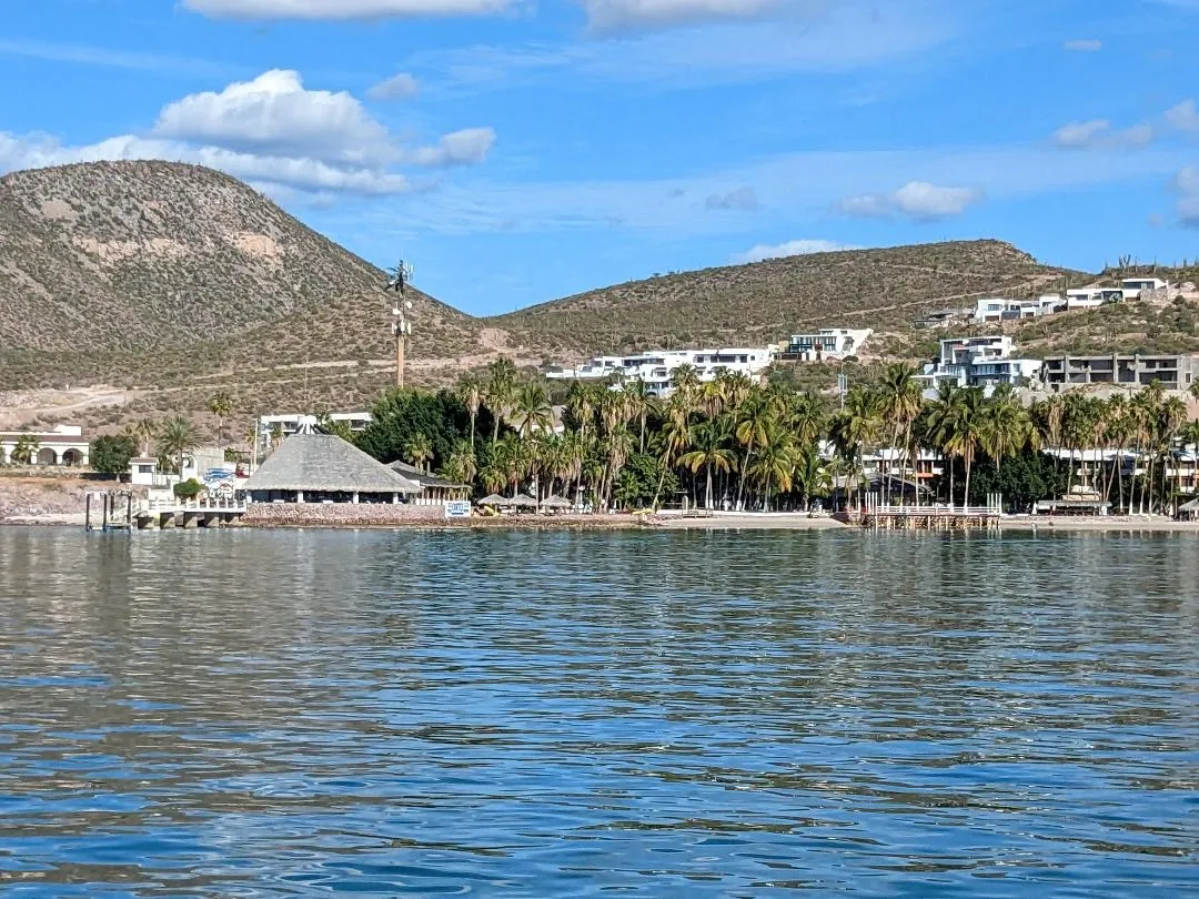 Entering La Paz Harbor