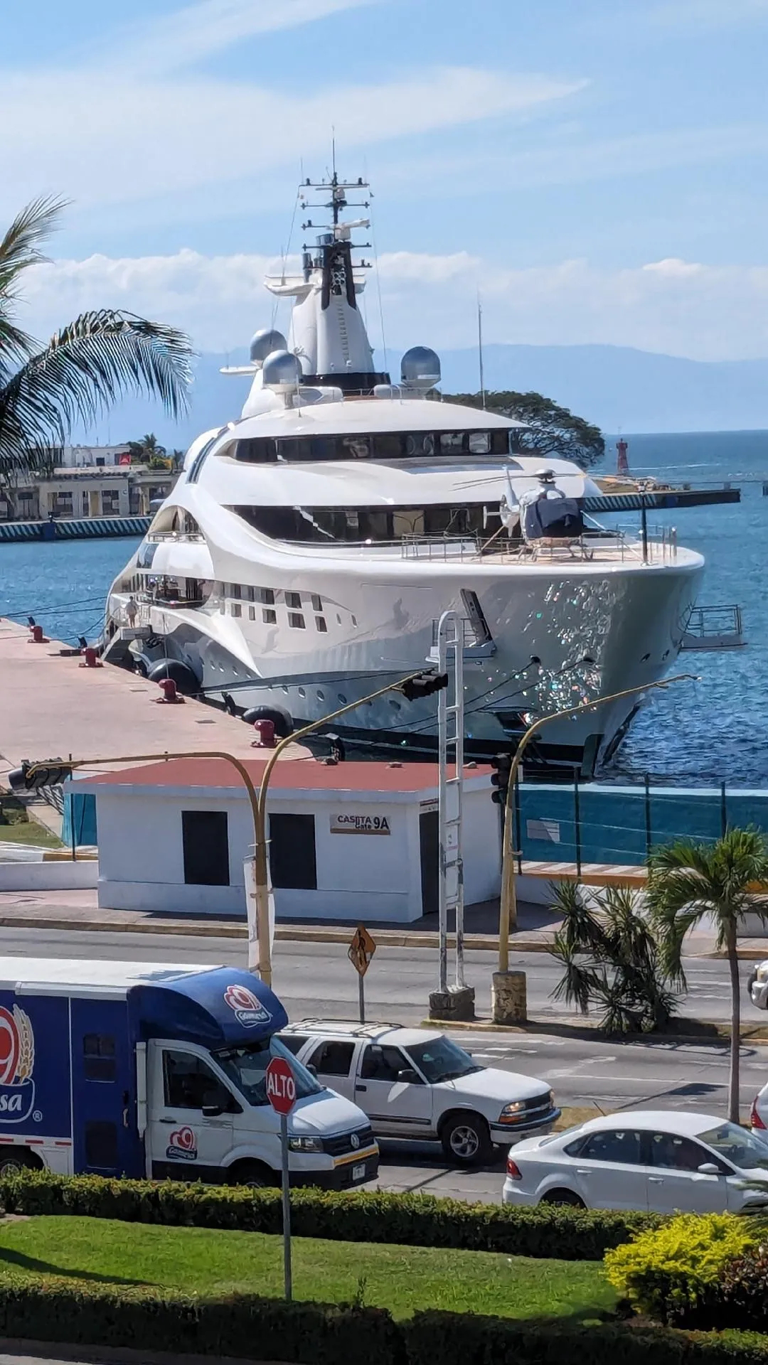 Harbor in downtown Puerto Vallarta