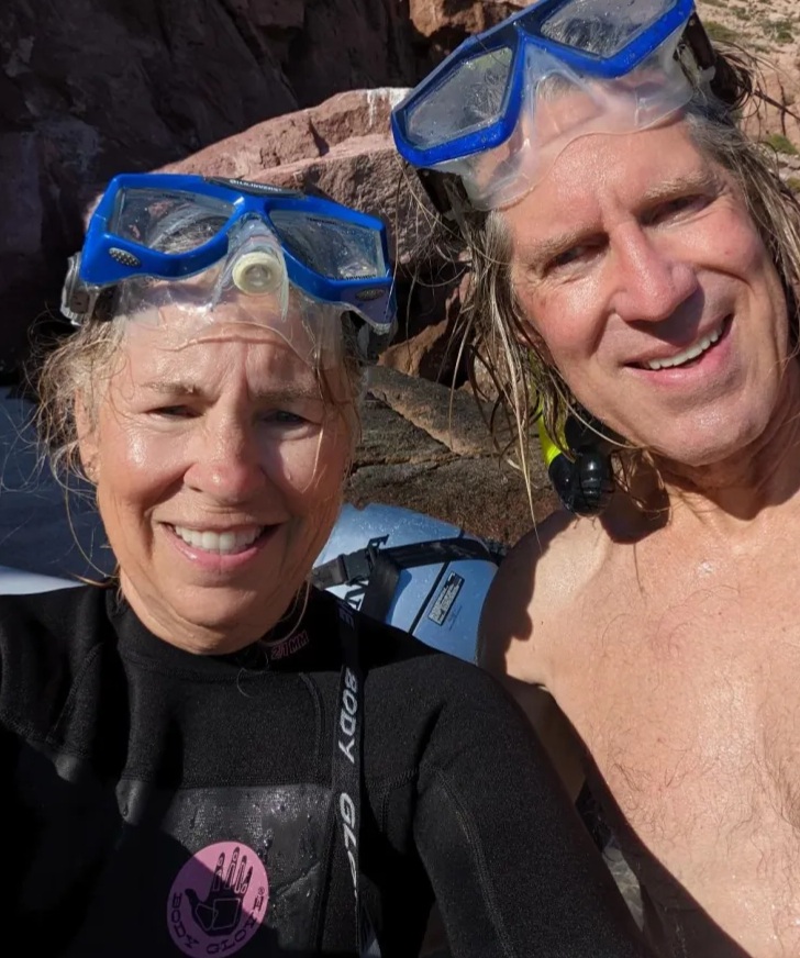 Snorkeling the rock wall at Ensenada Grande