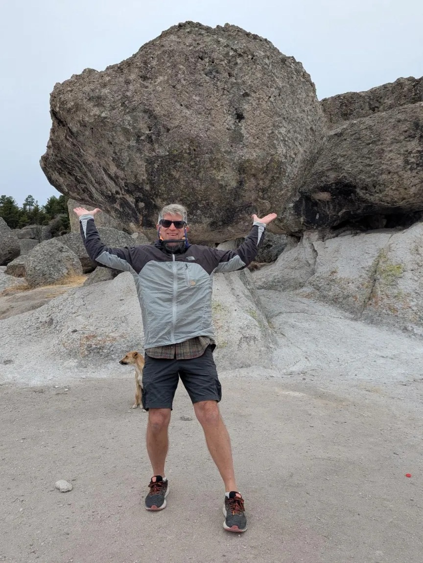 Kevin in Copper Canyon