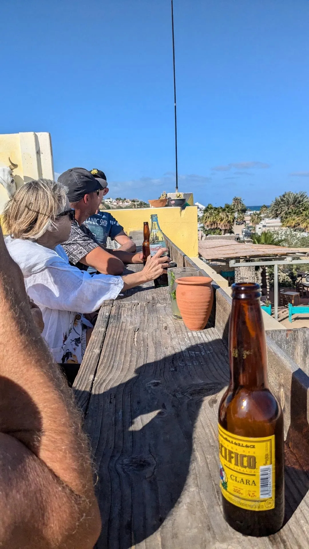 Rooftop bar at La Ventana