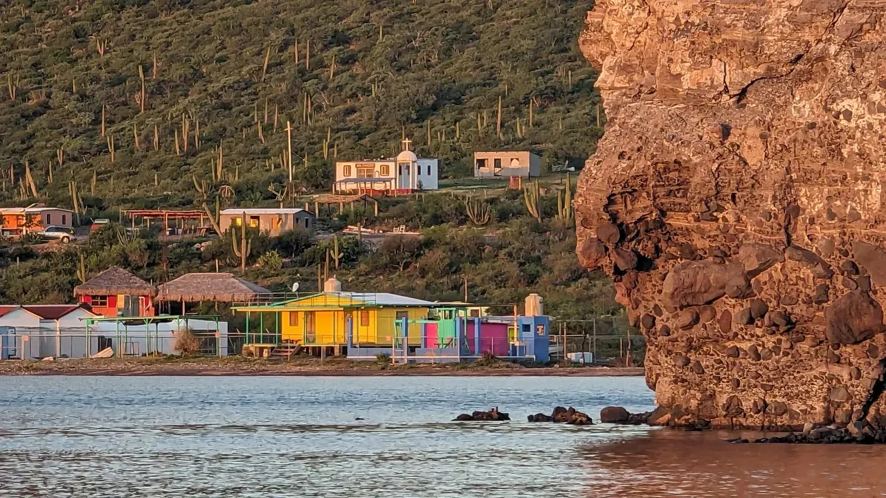 Fishing Village at San Evaristo, Mexico